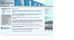 Desktop Screenshot of leukhardt.de
