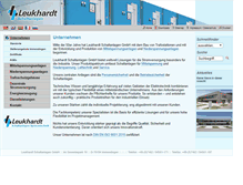 Tablet Screenshot of leukhardt.de